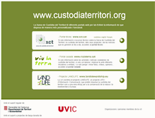 Tablet Screenshot of custodiaterritori.org
